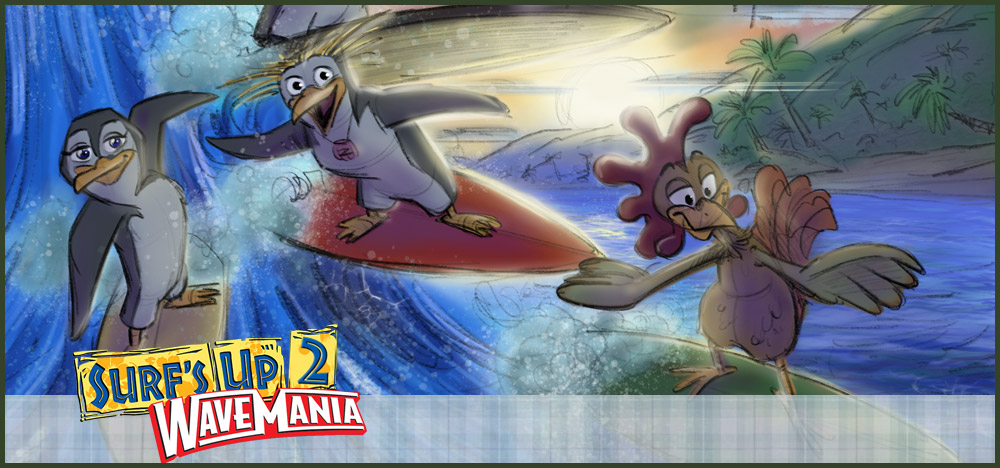 Surf's Up 2: Wave Mania Storyboards